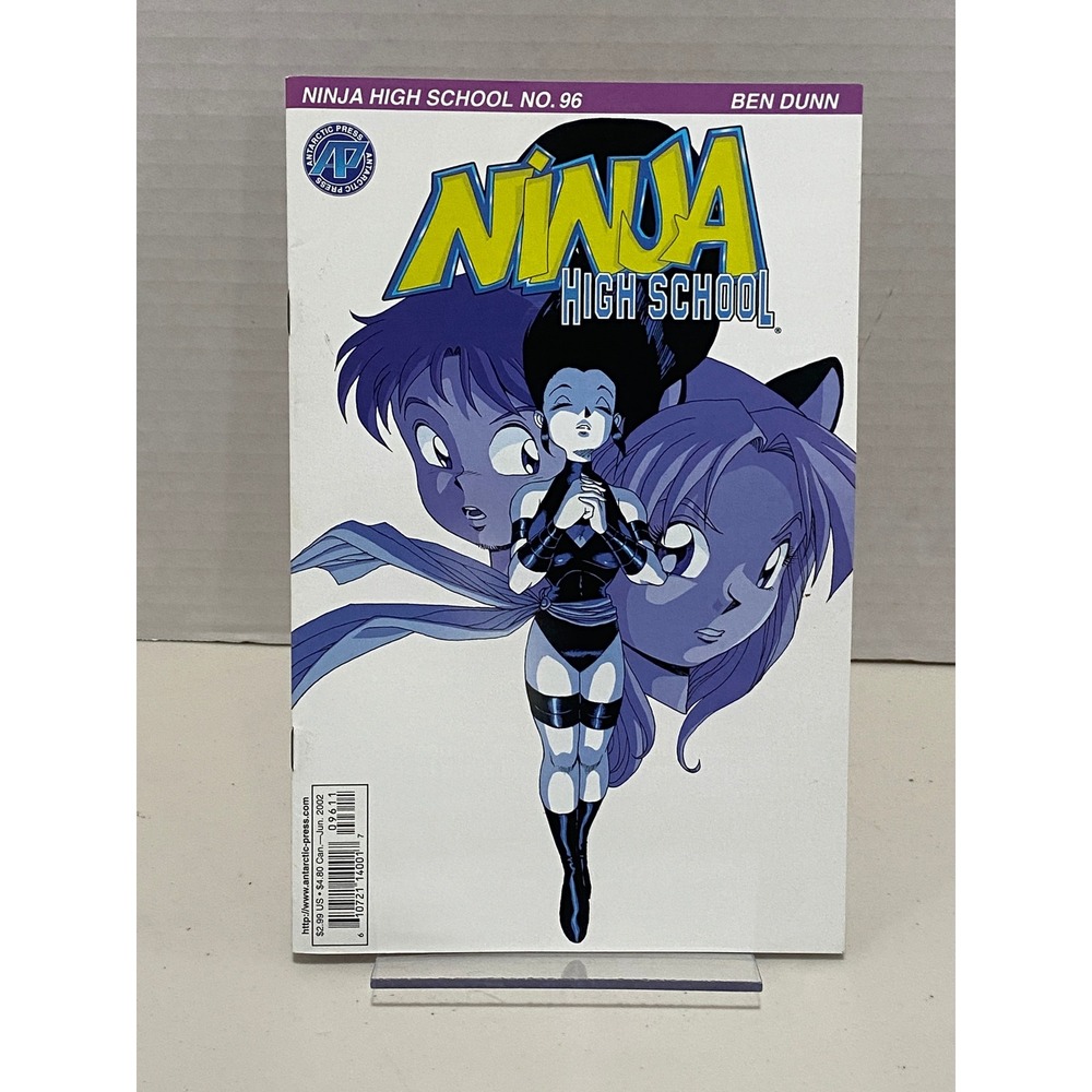 Antarctic Press Ninja High School No 96 Comic Ben Dunn Modern Age 2002 Excellent